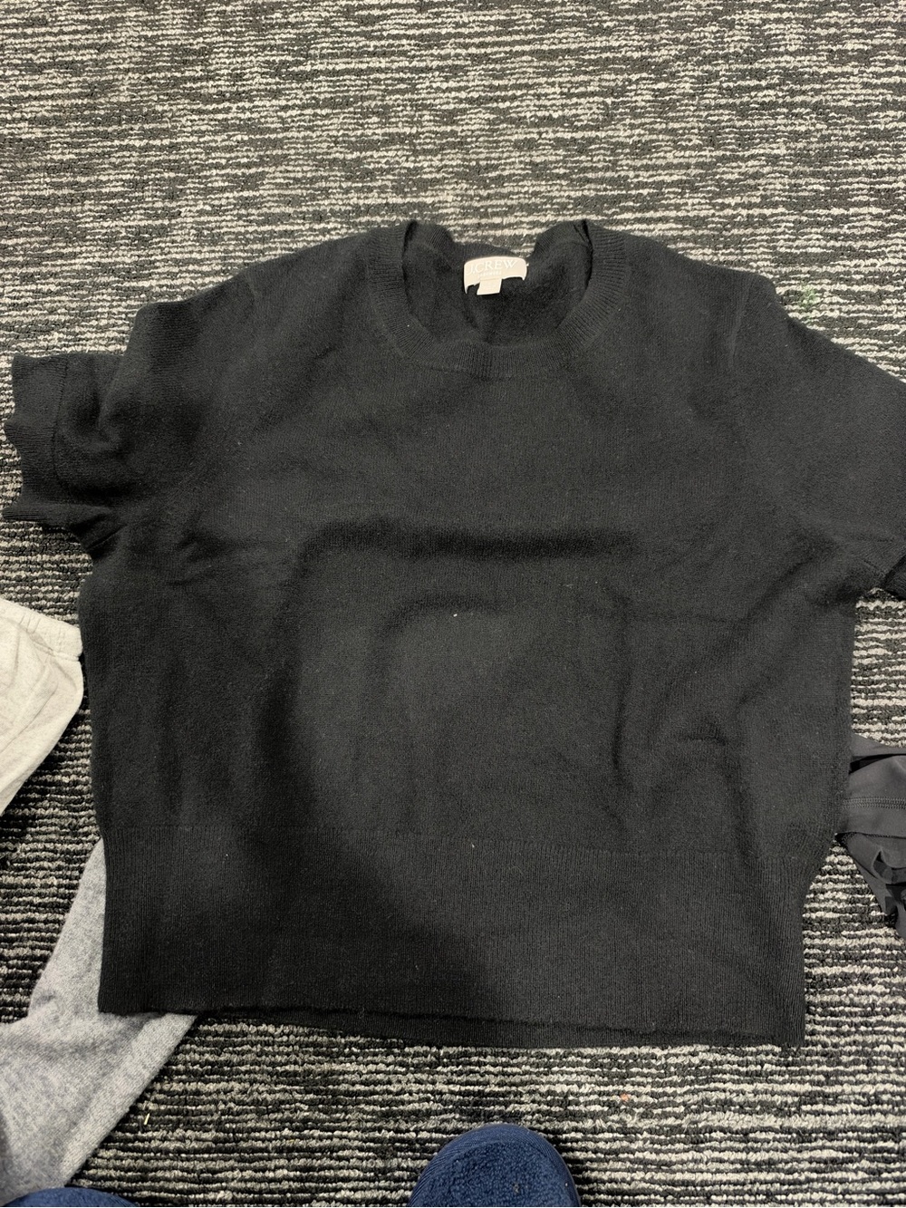 J. Crew Black Women's Crewneck Sweater